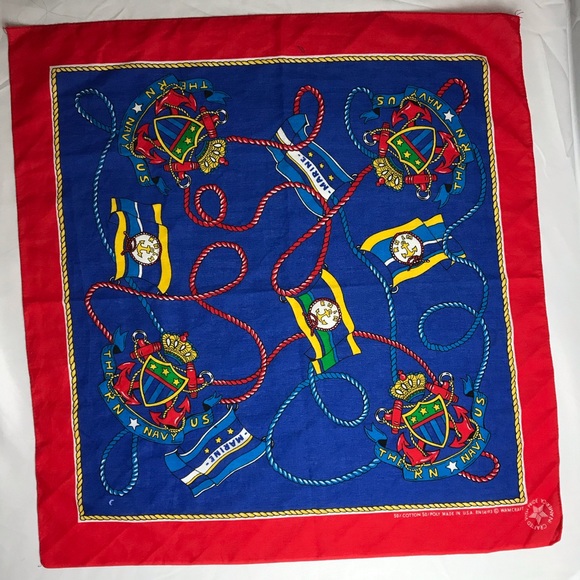 Native American Wamcraft US navy Bandana - Picture 1 of 5